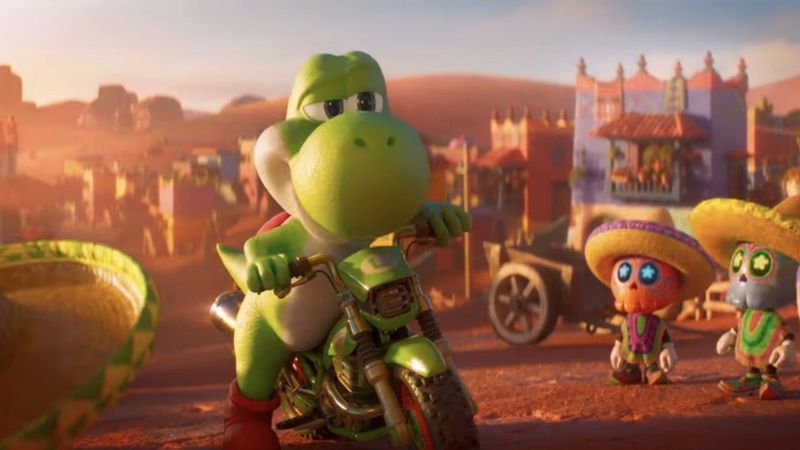 The Super Mario Galaxy Movie Backdrop Image